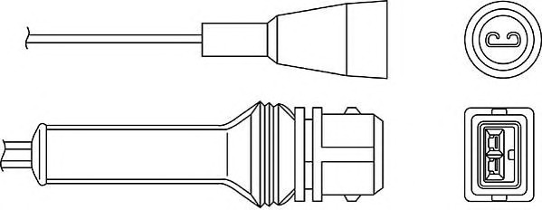 BERU Lambdaszonda OZH046_BERU