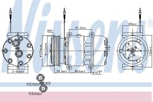 NISSENS Klímakompresszor 89168_NIS