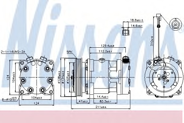 NISSENS Klímakompresszor 89175_NIS