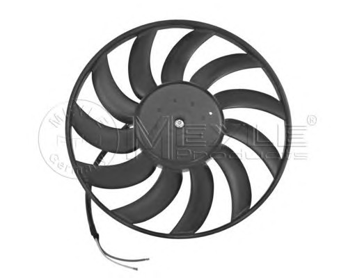 MEYLE Ventilátor, vízhűtő 1002360036