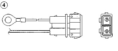 NGK Lambdaszonda OZA401-E4_NGK