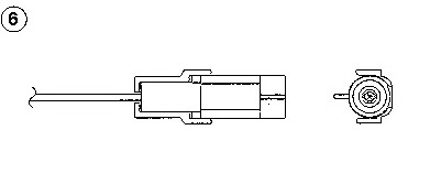 NGK Lambdaszonda OZA401-E6_NGK