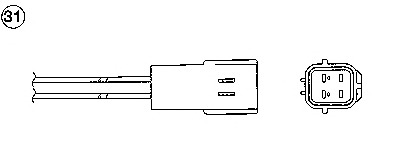 NGK Lambdaszonda OZA603-W1_NGK