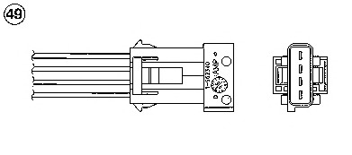 NGK Lambdaszonda OZA457-EE8_NGK