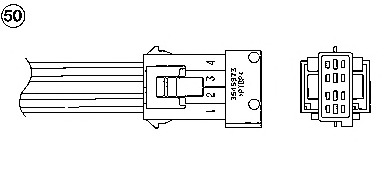 NGK Lambdaszonda OTA4N-5B1_NGK