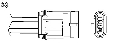 NGK Lambdaszonda OTA7N-5A2_NGK