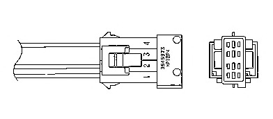 NGK Lambdaszonda OTA4F-3C1_NGK