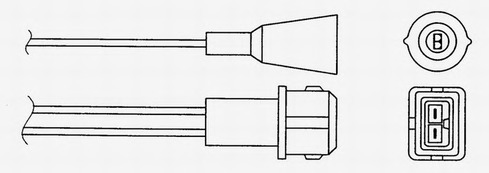 NGK Lambdaszonda OTA4F-3B1_NGK