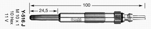 NGK Y516J_NGK Izzítógyertya