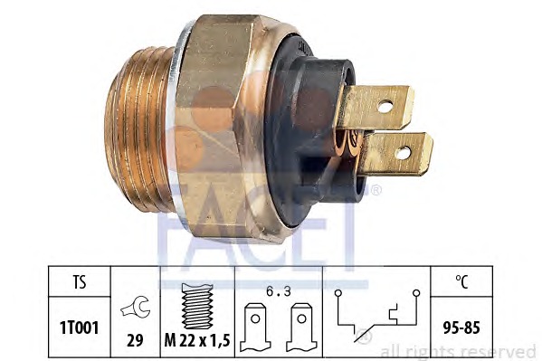 FACET Ventilátor kapcsoló 7.5033_FACET