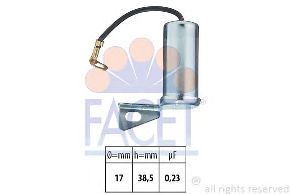 FACET Kondenzátor, gyújtás 0.0326_FACET