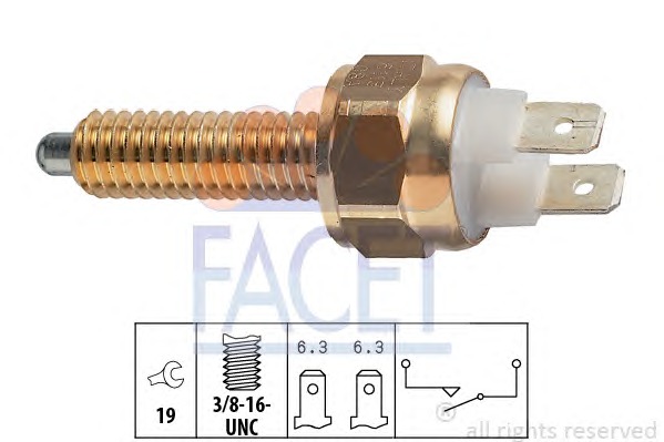 FACET Tolatólampa kapcsoló 7.6113_FACET