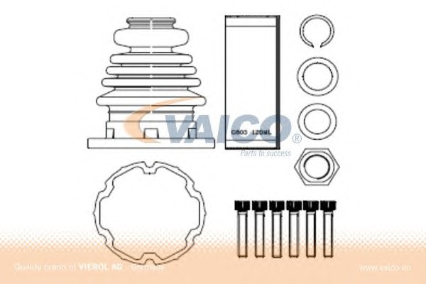 VAICO Féltengely gumiharang készlet V10-6390_VAICO