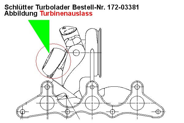 SCHLÜTTER TURBOLADER Turbófeltöltő 172-03381_MTSG