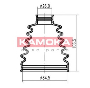 KAMOKA Féltengely gumiharang 1146612_KAM