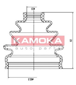 KAMOKA Féltengely gumiharang 1146830_KAM