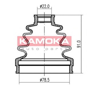 KAMOKA Féltengely gumiharang 1146972_KAM