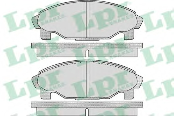 LPR Első fékbetét 05P1081_LPR
