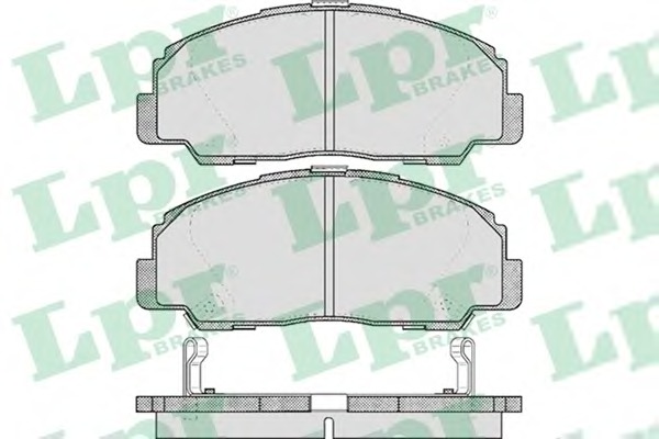 LPR Első fékbetét 05P549_LPR