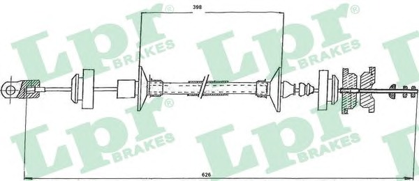 LPR Kuplungbowden C0143C_LPR