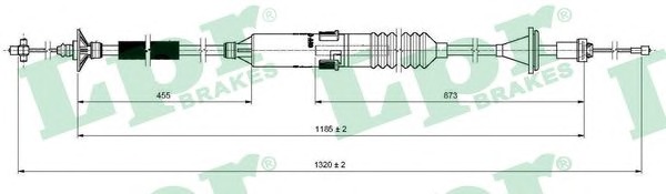 LPR Kuplungbowden C0197C_LPR