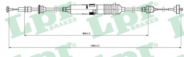 LPR Kuplungbowden C0220C_LPR