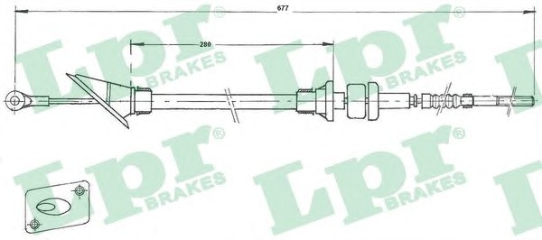 LPR Kuplungbowden C0243C_LPR