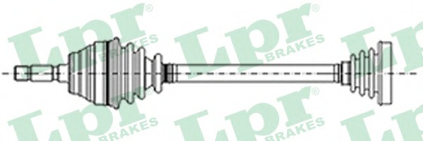 LPR Féltengely, komplett DS13026_LPR