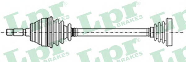 LPR Féltengely, komplett DS13027_LPR