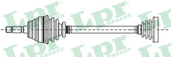 LPR Féltengely, komplett DS13038_LPR