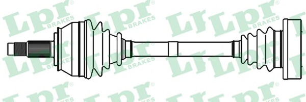 LPR Féltengely, komplett DS13047_LPR