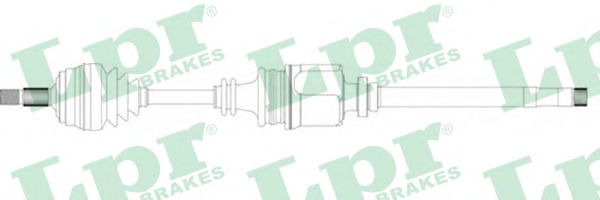 LPR Féltengely, komplett DS16069_LPR