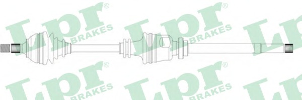 LPR Féltengely, komplett DS16078_LPR