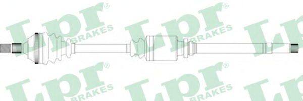 LPR Féltengely, komplett DS16083_LPR