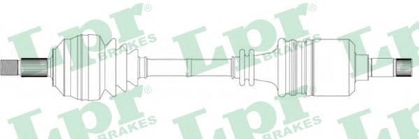 LPR Féltengely, komplett DS16094_LPR