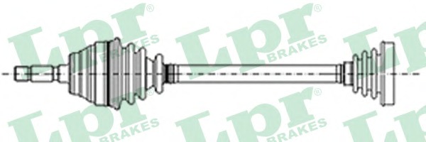 LPR Féltengely, komplett DS20194_LPR