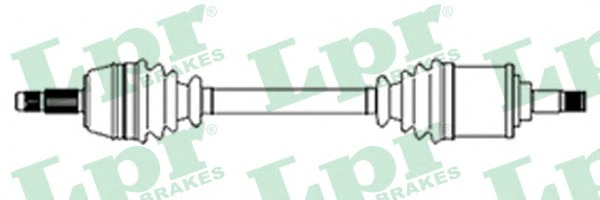 LPR Féltengely, komplett DS20198_LPR