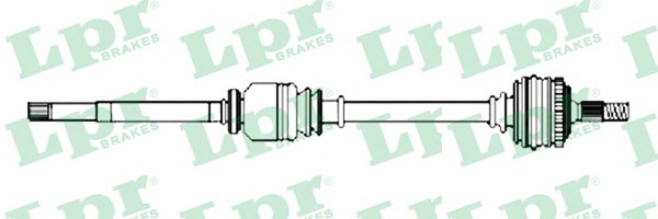 LPR Féltengely, komplett DS20265_LPR