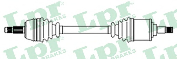 LPR Féltengely, komplett DS21036_LPR