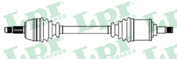 LPR Féltengely, komplett DS21045_LPR