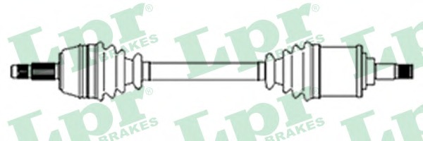 LPR Féltengely, komplett DS21046_LPR