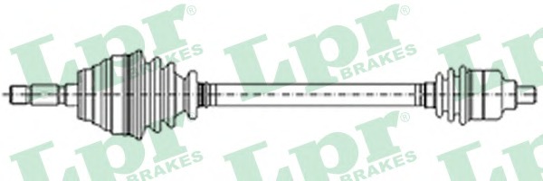 LPR Féltengely, komplett DS21054_LPR