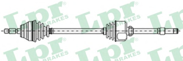 LPR Féltengely, komplett DS21103_LPR