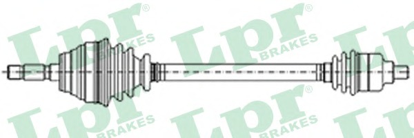 LPR Féltengely, komplett DS22122_LPR