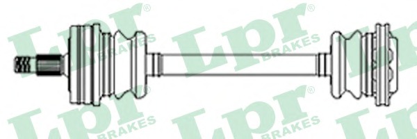 LPR Féltengely, komplett DS30003_LPR