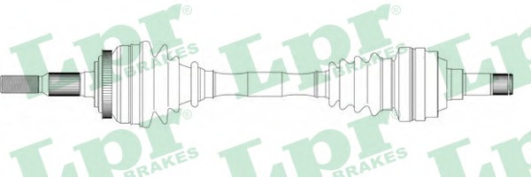 LPR Féltengely, komplett DS37030_LPR