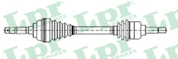 LPR Féltengely, komplett DS37117_LPR