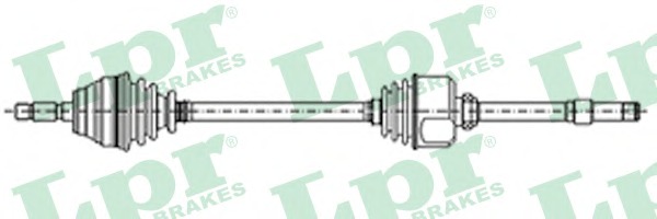 LPR Féltengely, komplett DS38070_LPR