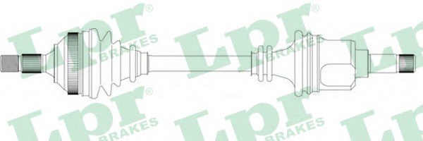 LPR Féltengely, komplett DS38085_LPR