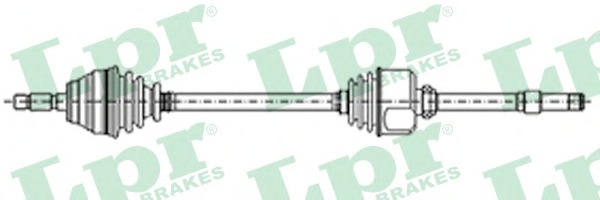 LPR Féltengely, komplett DS38092_LPR